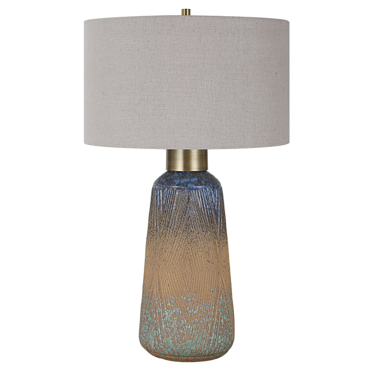 Uttermost - 30055-1 - One Light Table Lamp - Western Sky - Antique Brass