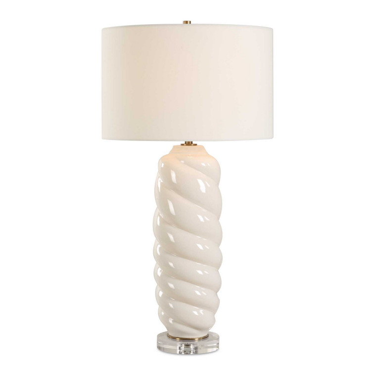 Uttermost - 30573 - One Light Table Lamp - Anneli - Antique Brass Plated