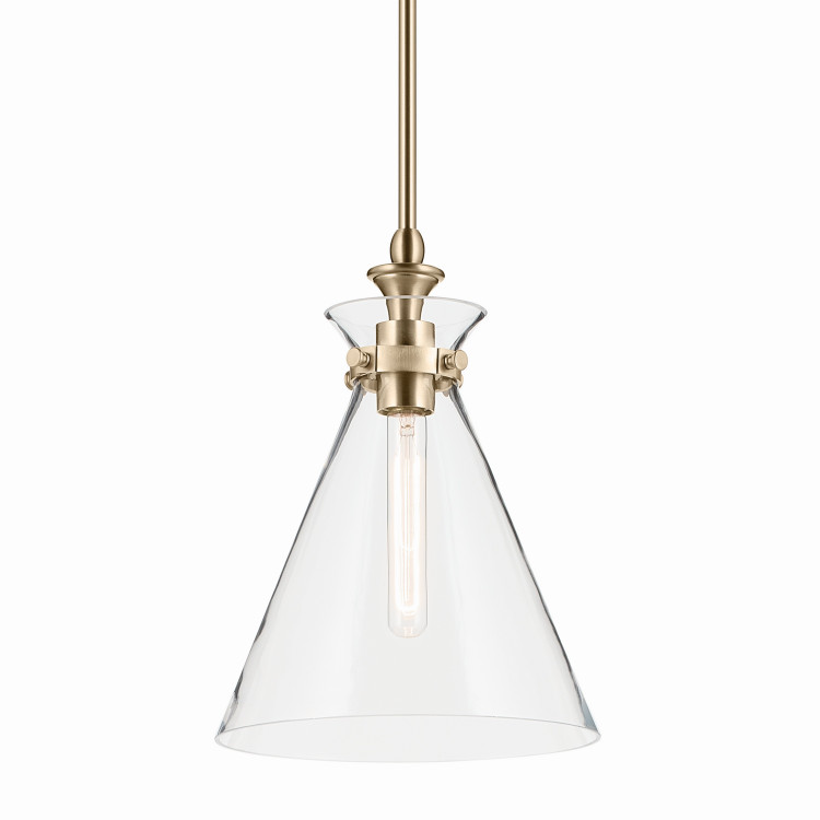 Kichler - 52774CPZCLR - One Light Pendant - Laria - Champagne Bronze