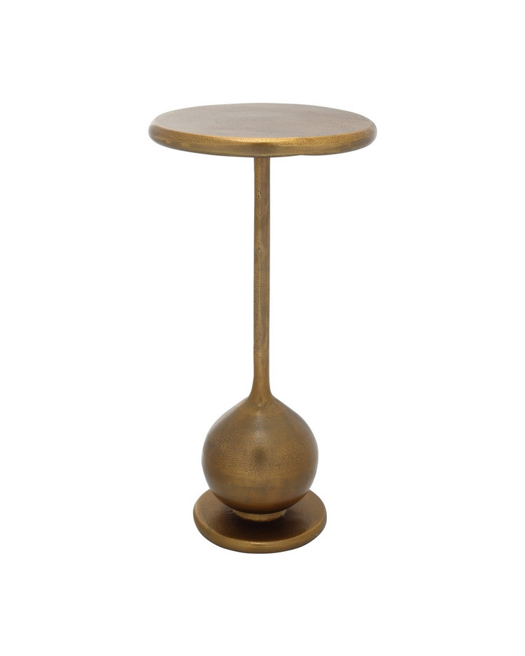 Currey and Company - 4000-0248 - Accent Table - Carillon - Antique Brass