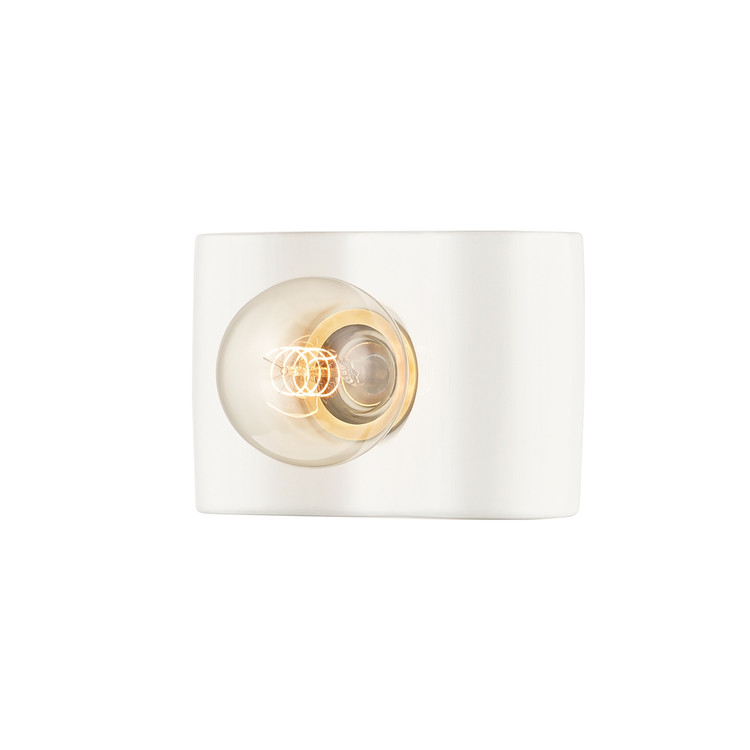 Mitzi - H545301-CWH - One Light Bath and Vanity - Jillian - Ceramic White
