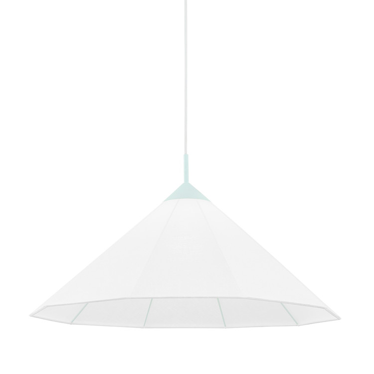 Mitzi - H554701L-RB - One Light Pendant - Gloria - Robins Egg Blue