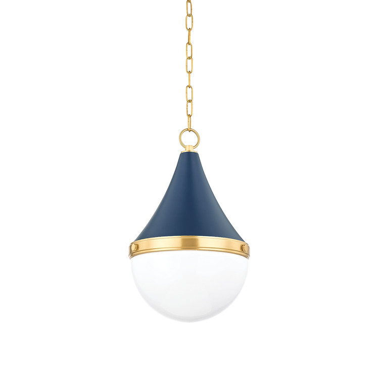 Mitzi - H787701S-AGB/SNY - One Light Pendant - Ciara - Aged Brass