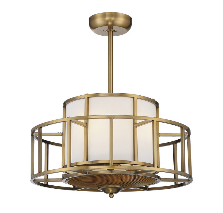 Savoy House - 30-FD-126-322 - LED Fan D'Lier - Oslo - Warm Brass