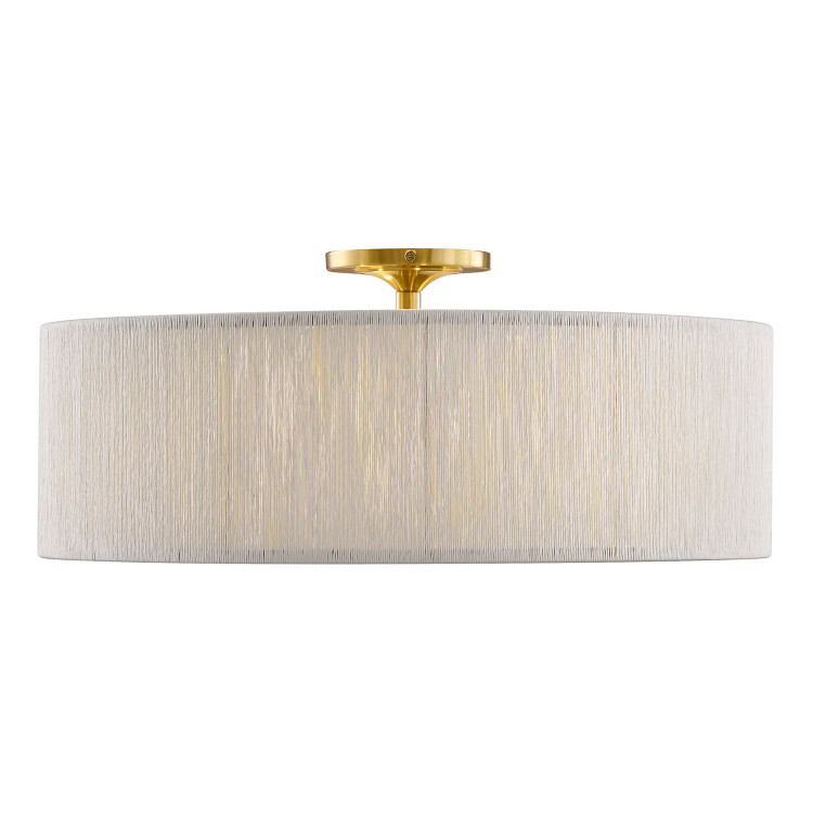 Savoy House - 6-9311-4-322 - Four Light Flush Mount - Maynard - Warm Brass