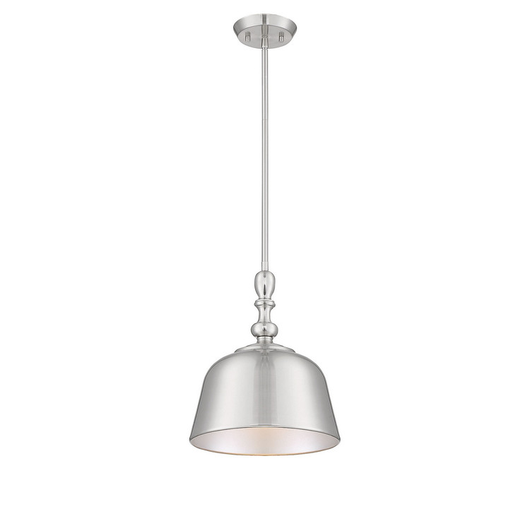 Savoy House - 7-3751-1-SN - One Light Pendant - Berg - Satin Nickel