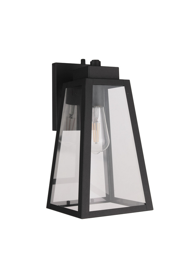 Craftmade - ZA6914-TB-PC - One Light Outdoor Lantern - Sorano - Textured Black