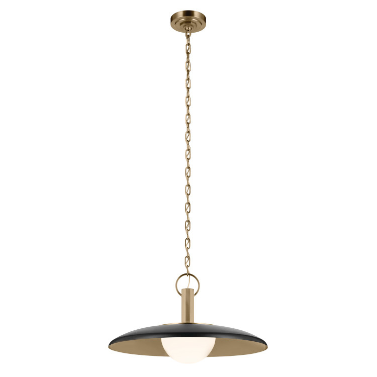 Kichler - 52835BK - LED Pendant - Kurio - Black