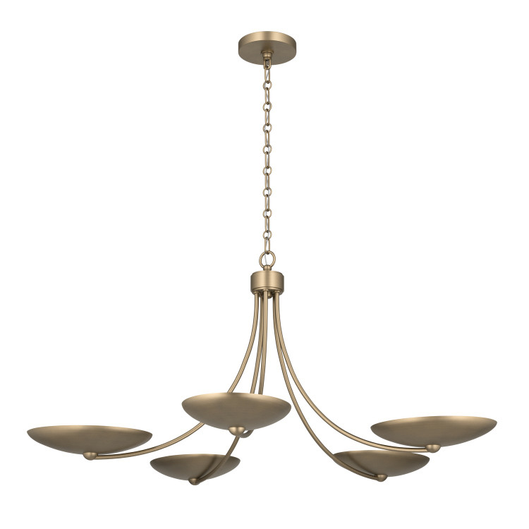 Kichler - 52856CPZ - Five Light Chandelier - Palmela - Champagne Bronze