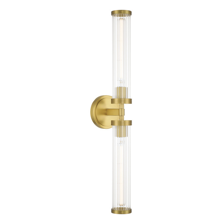 Crystorama - JAR-2302-AG - LED Wall Sconce - Jarvis - Aged Brass