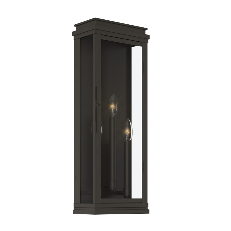 Kichler - 59164OZ - Three Light Outdoor Wall Mount - Lundon - Olde Bronze