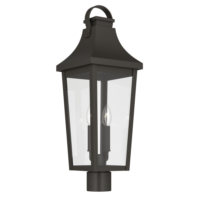 Kichler - 59197OZ - Two Light Outdoor Post Lantern - Cleary - Olde Bronze