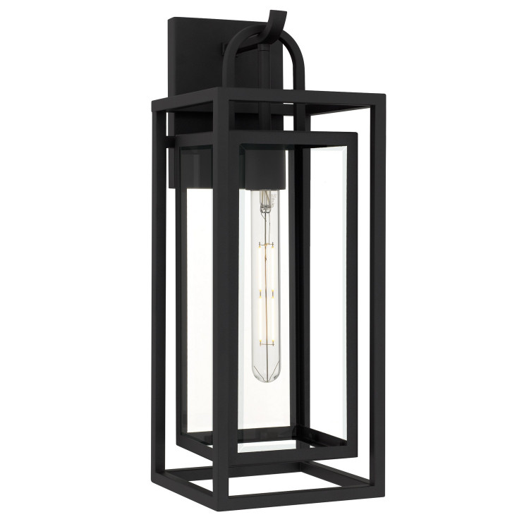 Quoizel - JAY8407MBK - One Light Outdoor Wall Lantern - Jayce - Matte Black