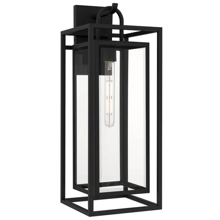 Quoizel - JAY8409MBK - One Light Outdoor Wall Lantern - Jayce - Matte Black