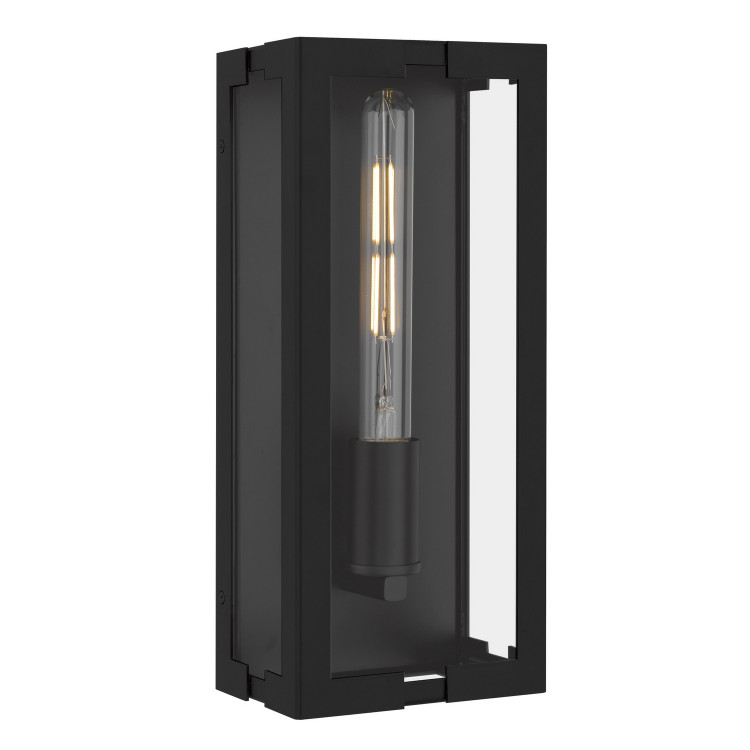 Quoizel - YOUN8406MBK - One Light Outdoor Wall Lantern - Young - Matte Black