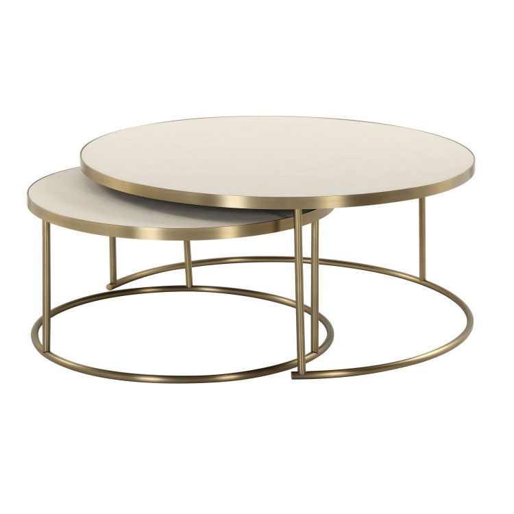Uttermost - 50370 - Coffee Tables Set/2 - Aragon - Brass
