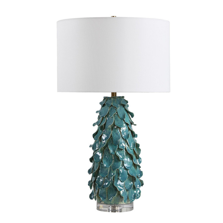 Uttermost - 30683 - One Light Table Lamp - Mina - Antique Brass