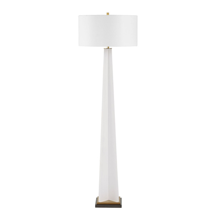 Uttermost - 30684 - One Light Floor Lamp - Rosin - Antique Brass