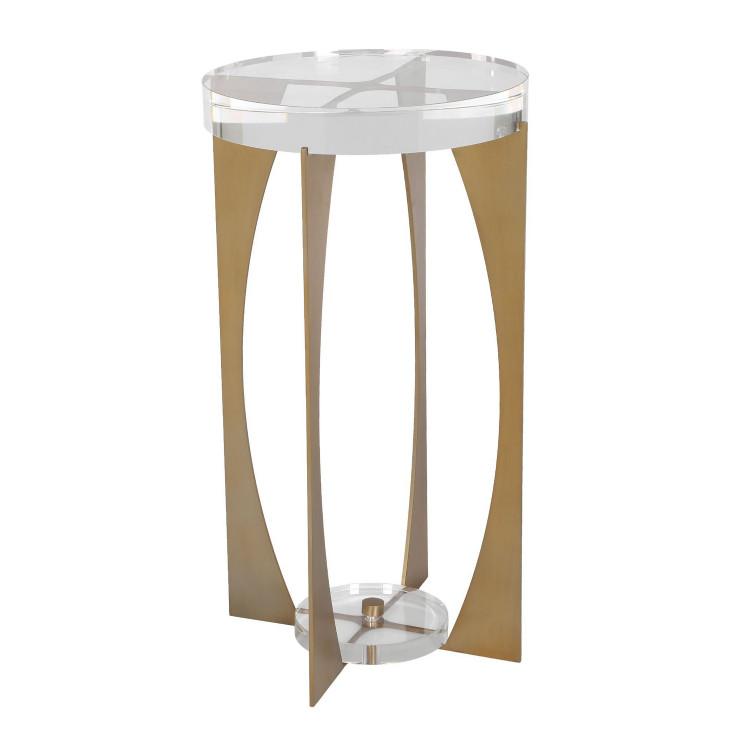 Uttermost - 50368 - Accent Table - Kolkata - Brass