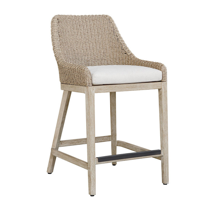 Uttermost - 53108 - Counter Stool - Paloma - Mahogany Wood