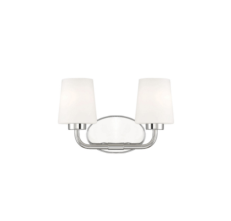 Savoy House - 8-4090-2-109 - Two Light Bath Bar - Capra - Polished Nickel