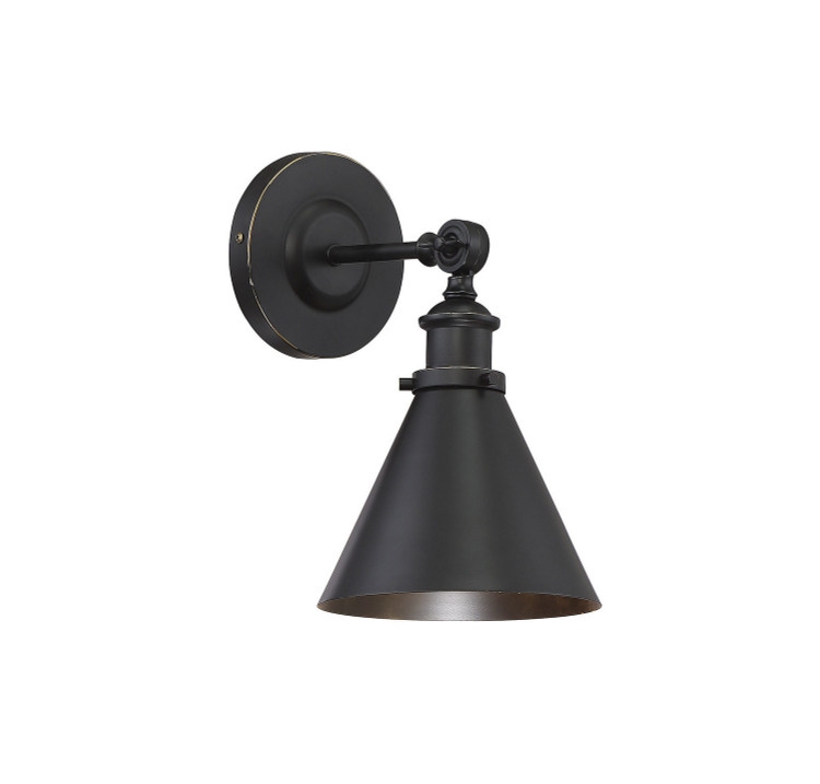 Savoy House - 9-0901-1-44 - One Light Wall Sconce - Glenn - Classic Bronze