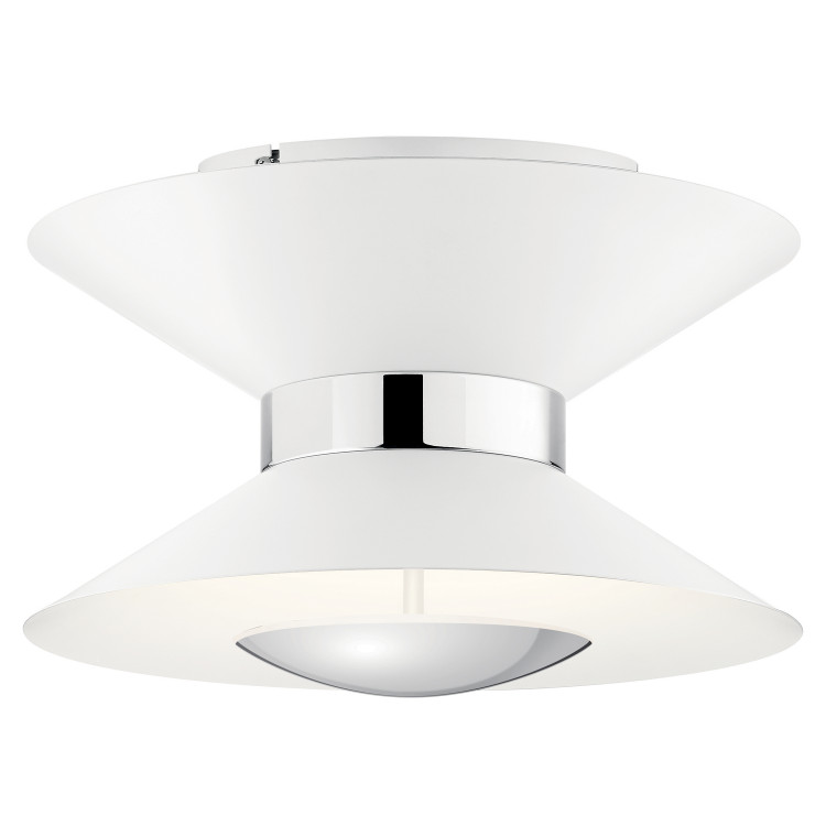Kichler - 84132MWH - LED Semi Flush Mount - Kordan - Matte White