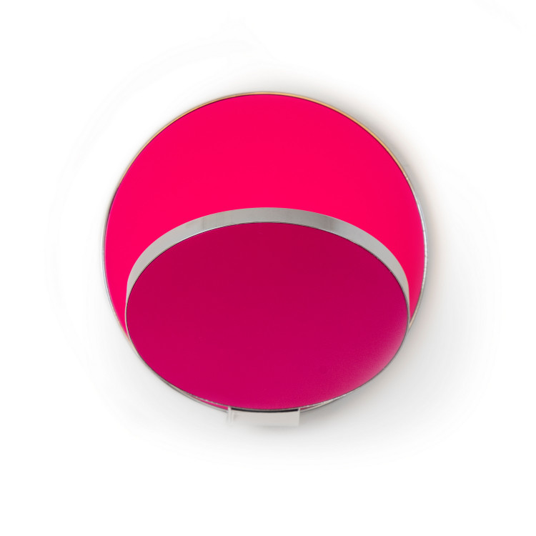 Koncept - GRW-S-CRM-MHP-HW - LED Wall Sconce - Gravy - Chrome Matte Hot Pink