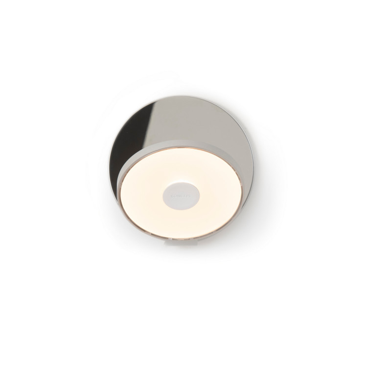 Koncept - GRW-S-SIL-CRM-PI - LED Wall Sconce - Gravy - Silver Chrome