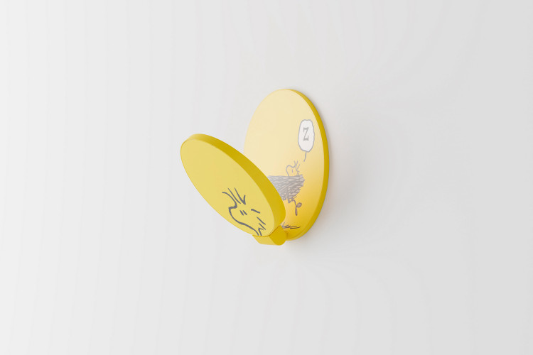 Koncept - GRW-S-WSY-WO1-PI - LED Wall Sconce - Gravy - Matte Bright Yellow Woodstock