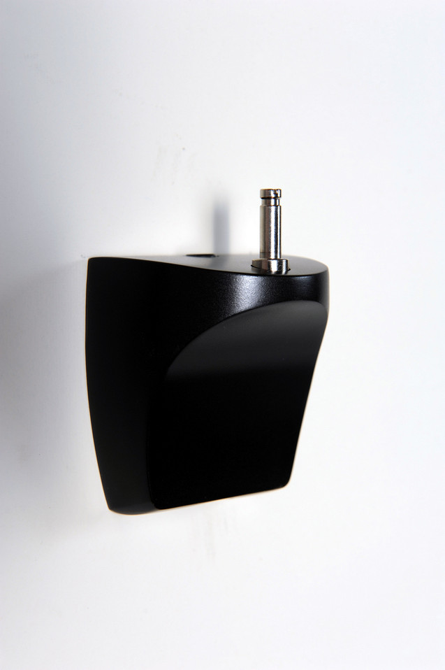 Koncept - MT01W1-MBK - Wall Mount - Z-Bar - Metallic Black