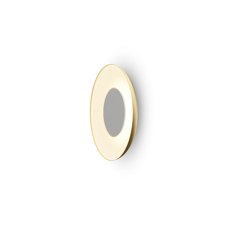 Koncept - RMW-09-SW-MWT-HW+18BD-GMW - LED Wall Sconce - Ramen - Gold w/ Matte White