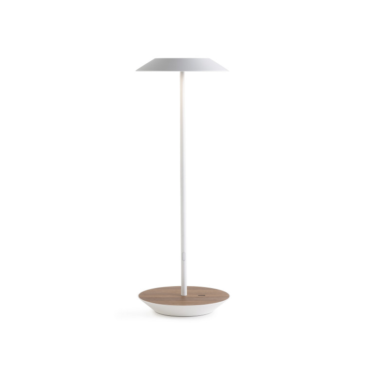 Koncept - RYO-SW-MWT-OWT-DSK - LED Desk Lamp - Royyo - Matte White Oiled Walnut