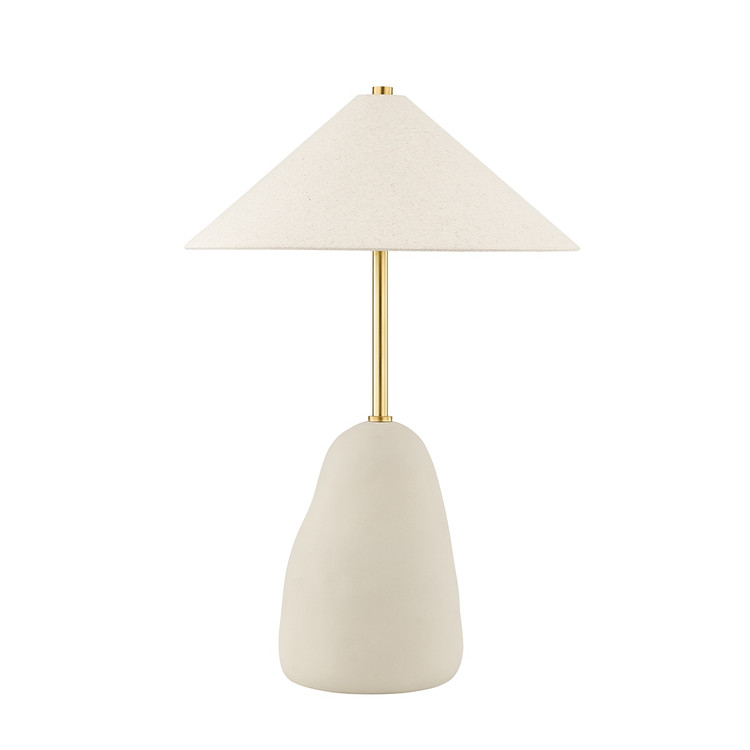 Mitzi - HL692201-AGB/CBG - Two Light Table Lamp - Maia - Aged Brass
