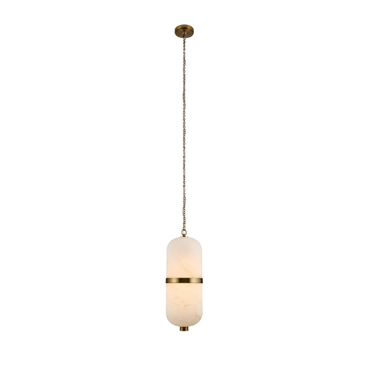 Kalco - 519456WB - LED Pendant - Volterra - Winter Brass