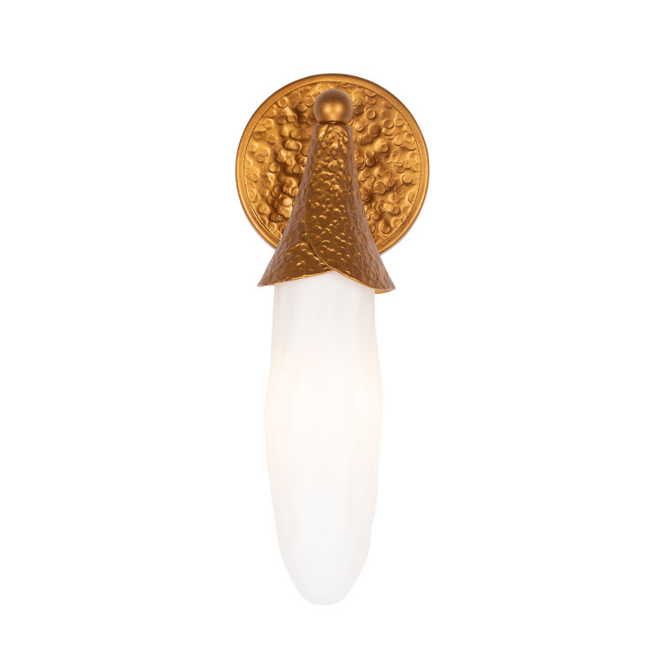 Kalco - 523921WGL - One Light Wall Sconce - BOUGAINVILLEA - Warm Gold