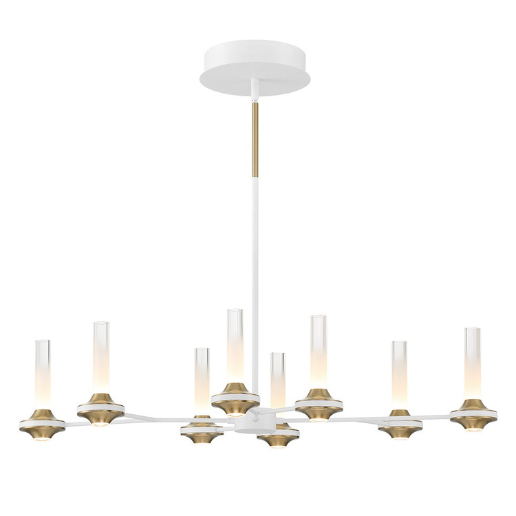 Eurofase - 45714-023 - LED Linear Chandelier - Torcia - Matte White