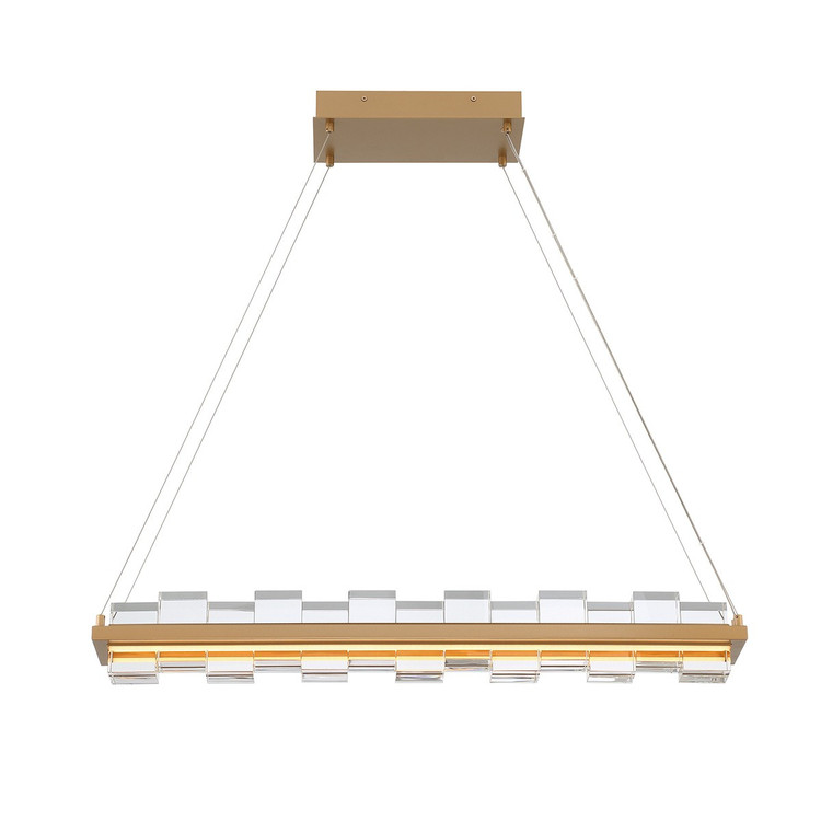Eurofase - 45717-024 - LED Linear Chandelier - Bruco - Matte Gold