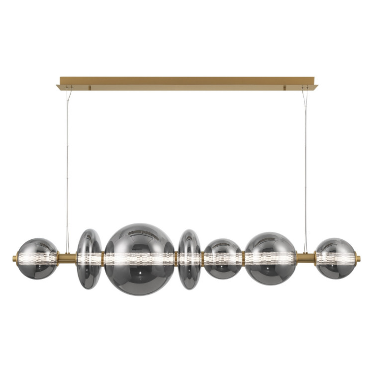 Eurofase - 46772-048 - LED Linear Chandelier - Atomo - Gold