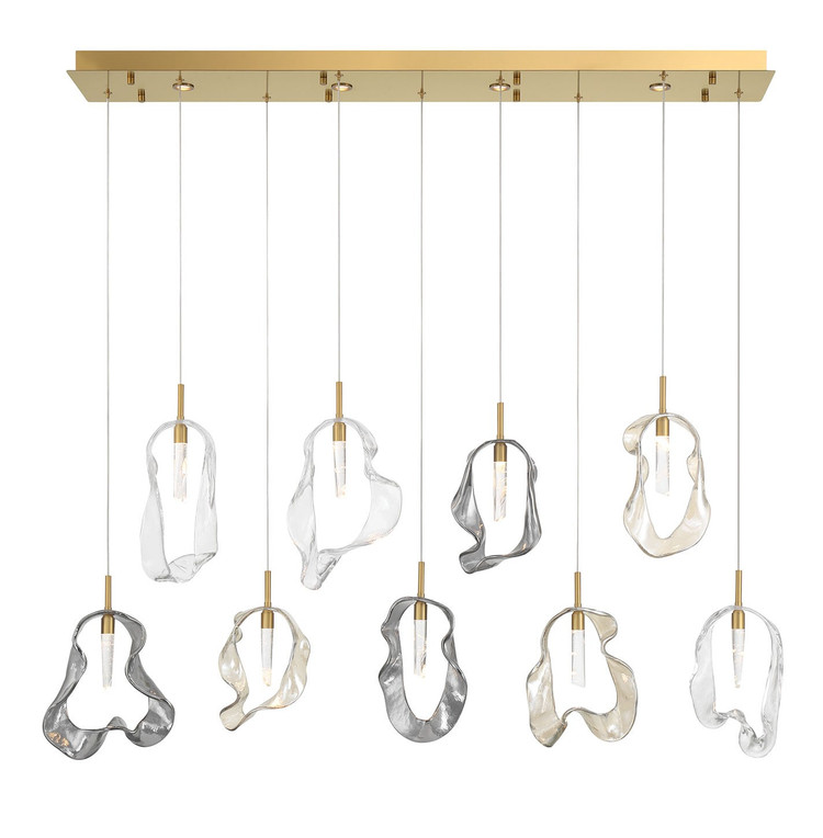 Eurofase - 49239-010 - LED Linear Chandelier - Norah - Gold