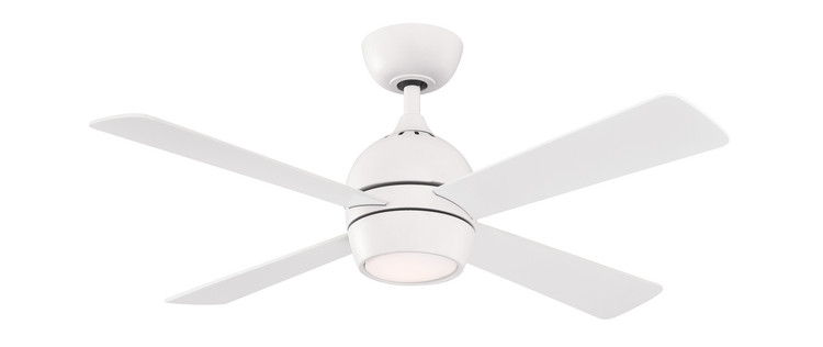 Fanimation - FP7644MW - 44 Ceiling Fan - Kwad 44 - Matte White