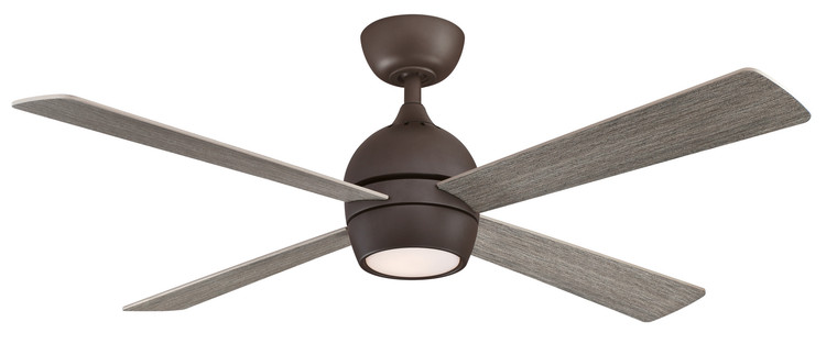 Fanimation - FP7652GR - 52Ceiling Fan - Kwad 52 - Matte Greige