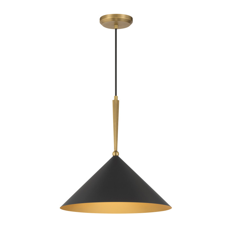 Minka-Lavery - 10315-855 - One Light Pendant - Cortan - Legacy Brass