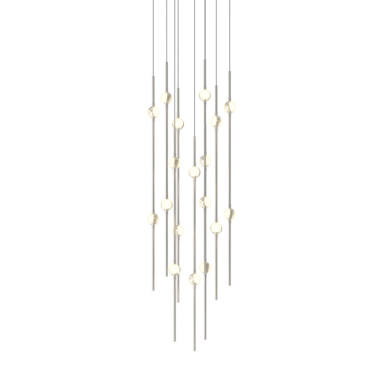 Sonneman - 2012.13W - LED Pendant - Constellation - Satin Nickel