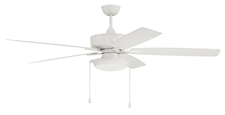 Craftmade - OS119W5 - 60 Outdoor Ceiling Fan - Outdoor Super Pro 119 - White
