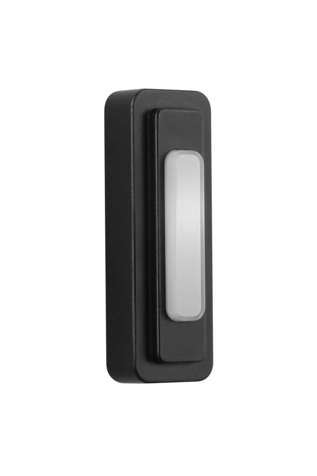 Craftmade - PB5002-FB - Tiered Surface Mount Pushbutton - Push Button-Surface Mount - Flat Black