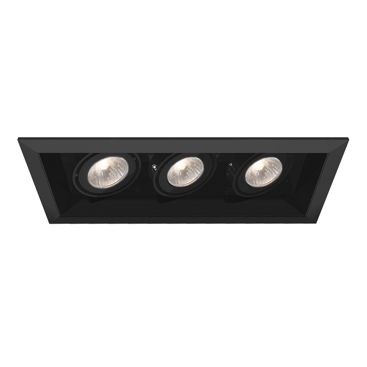 Eurofase - TE113GU10-01 - MULTGU10TRM3LT50WBLK/BLK - GU10 MULTI - Black