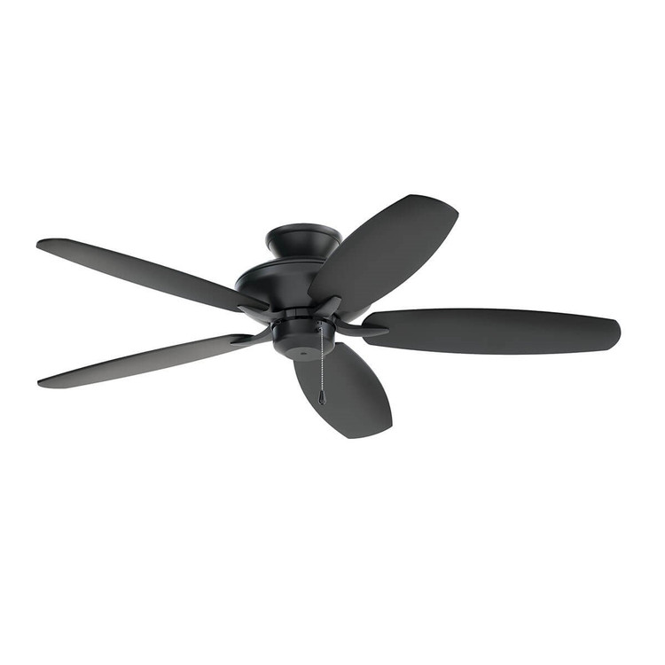Kichler - 330164SBK - 52Ceiling Fan - Renew Es - Satin Black