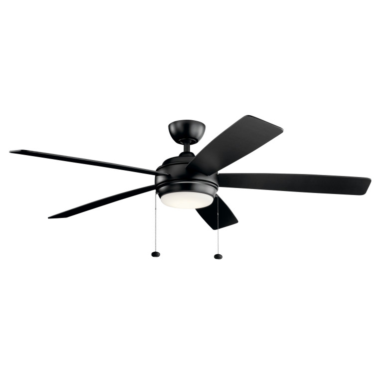 Kichler - 330180SBK - 60Ceiling Fan - Starkk - Satin Black