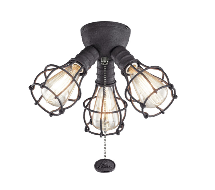 Kichler - 380041DBK - LED Fan Light Kit - Accessory - Distressed Black